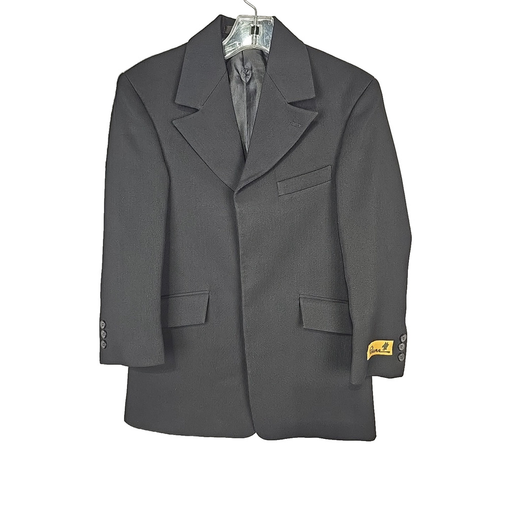 Falcone Jr. Formal Dress Suit Black Jacket 12H- NWT